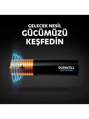 Duracell 4lü Optimum Aaa Kalem Pil