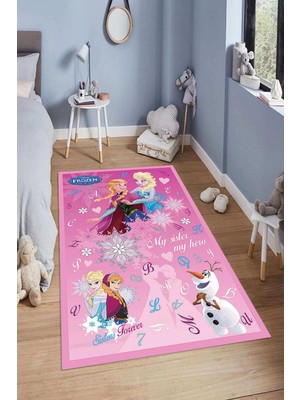 Napoli Home Dijital Baskılı Kaymaz Taban Yıkanabilir Kolay Temizlenir Modern Çocuk Odası Halısı NDÇ-HT-1194