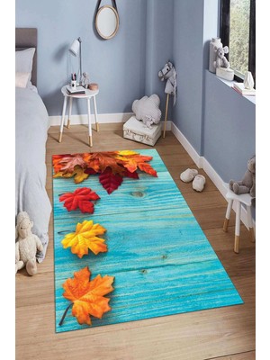 Napoli Home Dijital Baskılı Kaymaz Taban Yıkanabilir Kolay Temizlenir Modern Çocuk Odası Halısı NDÇ-HT-1159