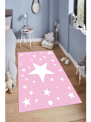 Napoli Home Dijital Baskılı Kaymaz Taban Yıkanabilir Kolay Temizlenir Modern Çocuk Odası Halısı NDÇ-SD-574