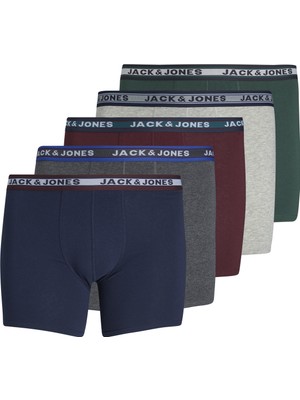 Jack & Jones 3'lü Karışık Boxer Paketi- Fiesta-12228466