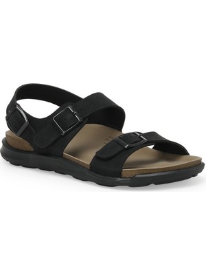 Polaris 319749.Z 2fx Siyah Kadın Düz Sandalet