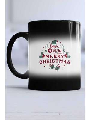 Merry Christmas Yılbaşı Hediyesi Kupa Bardak Sihirli