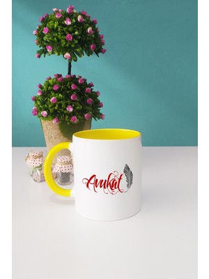 Avukata Hediye Avukat Kupa Bardak Sarı