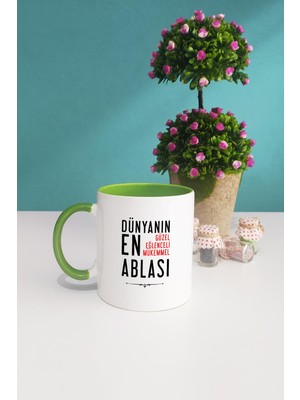 Ablaya Hediye Kupa Bardak Yeşil