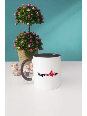 Fizyoterapist Hediye Kupa Bardak Siyah