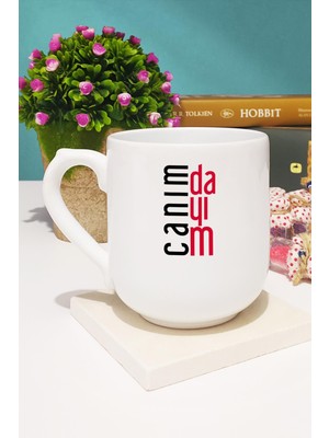 Hedizu Dayıya Hediye Canım Dayım Kupa Bardak Oval