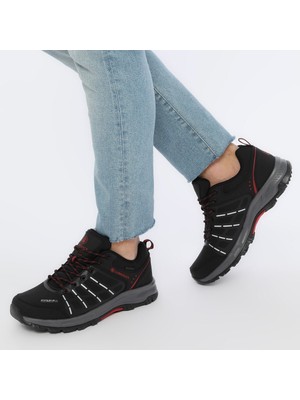 Lumberjack Duncan 2pr Erkek Su Geçirmez Ayakkabı Siyah SoftShell Kauçuk Tabanlı