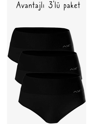 Ayyıldız 01 Siyah Külot Korse 3lü Paket