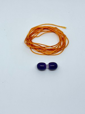 Tesbihci Efendi Mor Vidalı Klips - Kehribar Kolye Klips ve Ipi