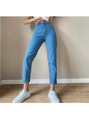 Aleksandrit Butik Aleksandrıt Pants Serıes Mom Jean