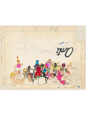 Eko Dekor 3 Boyutlu Duvar Kağıtları Maskeli Balo Özel Tasarım Duvar Kağıdı Kanvas Tek Parca