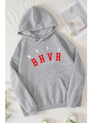 Trendypassion Unisex Bhvr Baskılı Sweatshirt