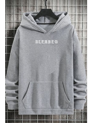 Unisex Blesseb Baskılı Sweatshirt