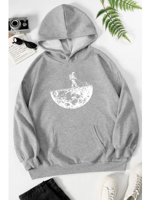 Trendypassion Unisex Uzay Temalı Sweatshirt