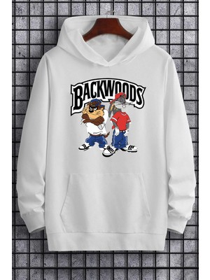 Unisex Backwoods Baskılı Sweatshirt