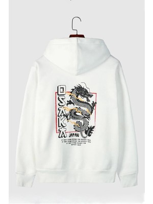 Trendypassion Unisex Osaka Baskılı Kapüşonlu Sweatshirt