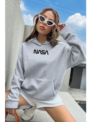 Trendypassion Unisex Nasa Baskılı Sweatshirt