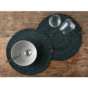 English Home Melia Pamuk 2'li Amerıkan Servıs 35 cm Yeşil