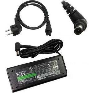 Ata Elektronik Sony Vaio VGP-AC19V31 Uyumlu Muadil Ürün 2 Yıl Ithalacı Firma Garantili Laptop Notebook Adaptörü 19.5V 4.7A Şarj Cihazı - 19.5 Volt 4.74 Amper - 6.4mm 4.4mm