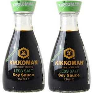Kıkkoman Dispenser Az Tuzlu Soya Sosu 150 ml x 2 Adet