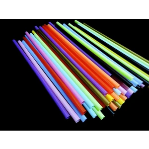 Frozen Pipet Renkli 7 mm 22 cm PK:100'LÜ (Paketler Tek Renktir)