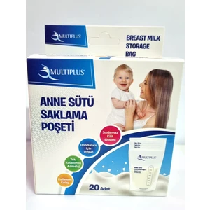 Anne Sütü Saklama Poşeti 20 Adet