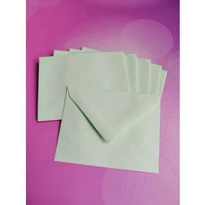 Tuğset Etiket Mini Zarf Yeşil 9x7 cm 20 Adet