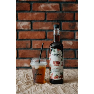 Berry Hibiscus Konsantre Şurup Eşsiz Aroma 1000 ml Soğuk ve Sıcak İçecekler İçin