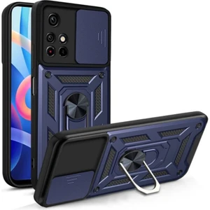 Xiaomi Redmi 10 2022 Kılıf Yüzüklü Standlı Kamera Korumalı