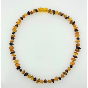 Tesbihci Efendi Damla Kehribar Oval Bebek Kolyesi Multicolor 33CM