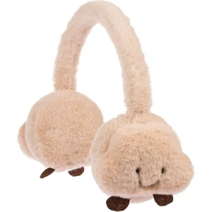 Arıcı Store Yeni Sezon Kız Çocuk Kışlık Somon Rengi Peluş Kulaklık