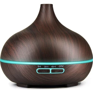 Ultrasonik Aroma Nemlendirici Hava Difüzör Kokulu Uçucu Yağ Difüzör 550 ml Kumandalı Buhar Makinesi