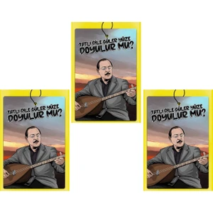 Jet Hızında Jethızında 3'lü Set Neşet Ertaş [tatlı Dile Güler Yüze Doyulurmu] Oto Kokusu