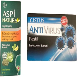 Pastil + Aspinatura Boğaz Spreyi