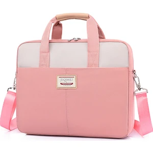 Love Home Su Geçirmez Ultra Ince 13.3 - 14 İnç Bilgisayar İçin Uygun Notebook Çantası - Pembe (Yurt Dışından)