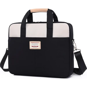 Love Home Su Geçirmez Ultra Ince 15.6 İnç Bilgisayar İçin Uygun Notebook Çantası - Siyah (Yurt Dışından)