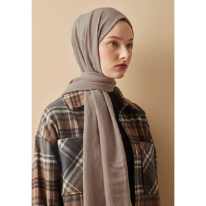 Fresh Scarfs Pamuk Crash Şal Vizon