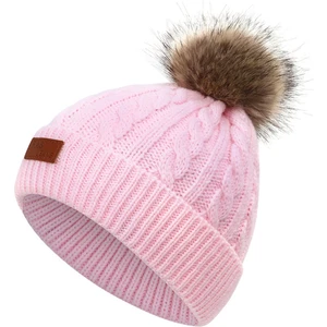Kış Kalın Rahat ve Basit Şapka Bebek Beanie Şapka