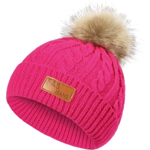 Kış Kalın Rahat ve Basit Şapka Bebek Beanie Şapka