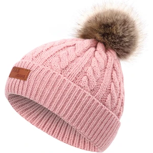 Kış Kalın Rahat ve Basit Şapka Bebek Beanie Şapka
