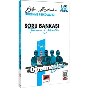 Yargı Yayınevi 2023 KPSS Eğitim Bilimleri Öğretmenler Ekibi Tamamı Çözümlü Öğrenme Psikolojisi Soru Bankası