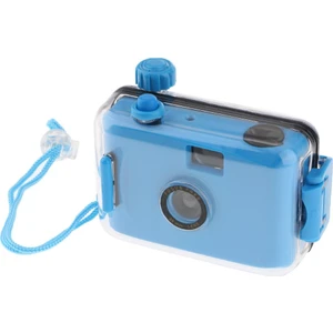 Dalış Su Geçirmez Lomo Kamera 35MM Film Yeniden Kullanılabilir Mavi Kılıf (Yurt Dışından)