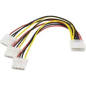 Power Çoklayıcı Kasa Içi 4 Pin Molex 1 Erkek 3 Dişi Kablo