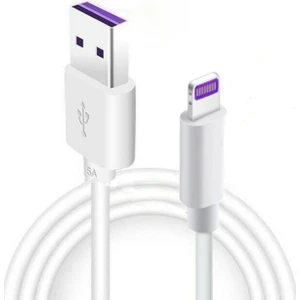 Caseworld Apple iPhone 5 Amper Süper Flash Şarj ve Date Kablosu 1 Metre