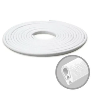 Oto Tuning Oto Araç Kapı Koruma Fitili 5metre Parlak Beyaz Renk Çarpma Çizilme Önleyici Fitil