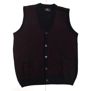 Çelik Örme Yün Akrilik Özel Üretim Düğmeli Yelek