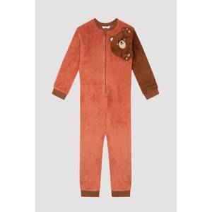 Erkek Çocuk U. Teddy Onesie Pijama Üstü