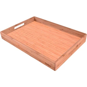 Marbella Bambu Desenli Tepsi Büyük B1435