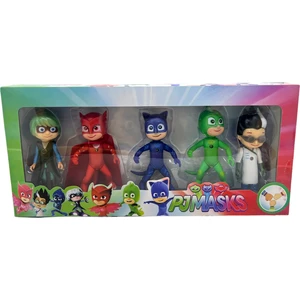 Pijamaskeliler Büyük Boy Karakterler Pjmasks Oyuncak 5li Set